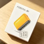 Fasoul Q1 二回機黃色現貨｜ILUMA相容主機｜TEREA適配 一彈兩抽｜3D環繞加熱・LCD螢幕・15支續航 外出輕巧女生推薦