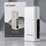 HiTASTE L1 二回機白色現貨｜極簡美學一彈二抽加熱菸二回機推薦｜TEREA／SENTIA 煙彈相容・2600mAh電量26支長續航