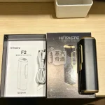 HiTASTE F2 二回機曜石黑現貨｜IQOS TEREA專用雙加熱主機｜3200mAh長續航一支煙二次加熱IQOS抽兩次